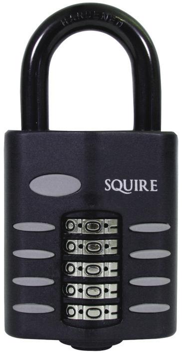 CP60 PADLOCK 60MM RECODABLE COMBI SQUIRE