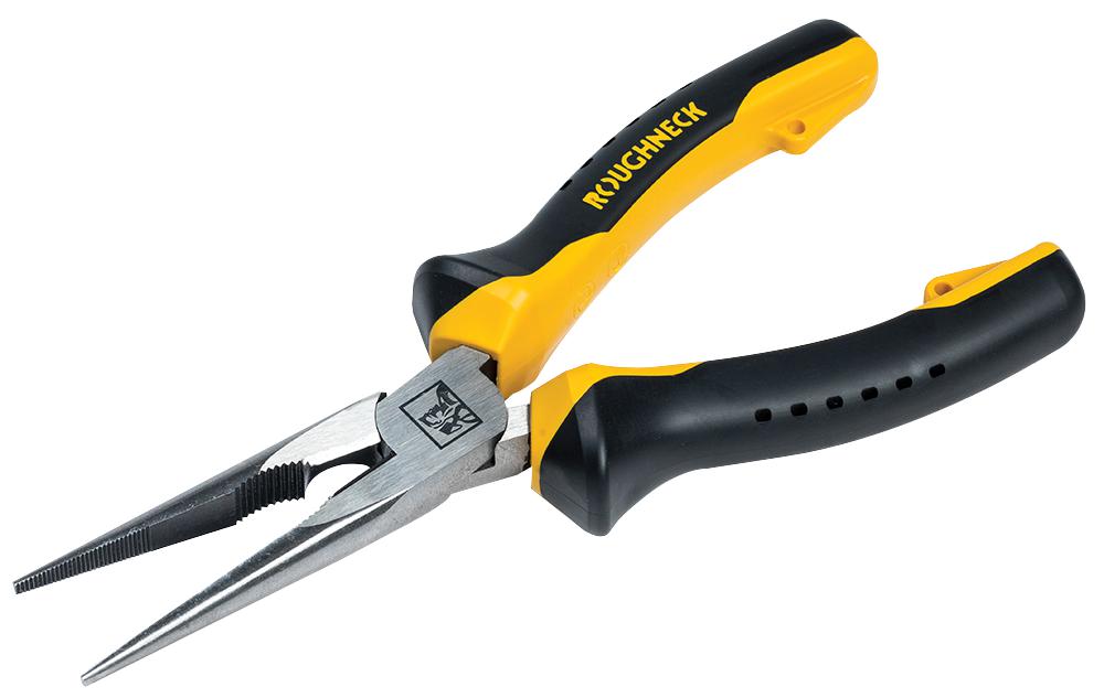 10-134 LONG NOSE PLIER 200MM (8 IN) ROUGHNECK