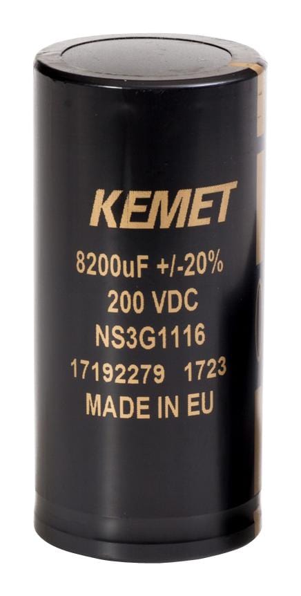KEMET Aluminium Electrolytic Capacitors - Snap In / ALF70C561DF450 CAP, 560UF, 450V, ALU ELEC, PRESS FIT KEMET 3521910 ALF70C561DF450