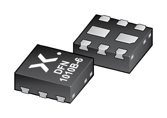 NEXPERIA Bipolar Arrays BCM857QASZ TRANS ARRAY, AEC-Q101, DUAL PNP, -45V NEXPERIA 3020958 BCM857QASZ