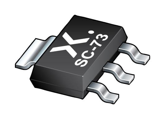 NEXPERIA Bipolar BCP52,135 TRANSISTOR, AEC-Q101, PNP, -60V, SOT-223 NEXPERIA 2777570 BCP52,135