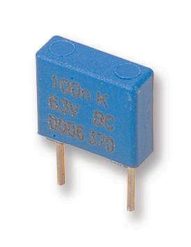 VISHAY Film Capacitors BFC237011155 CAP, 1.5µF, 63V, 10%, PET VISHAY 1166008 BFC237011155