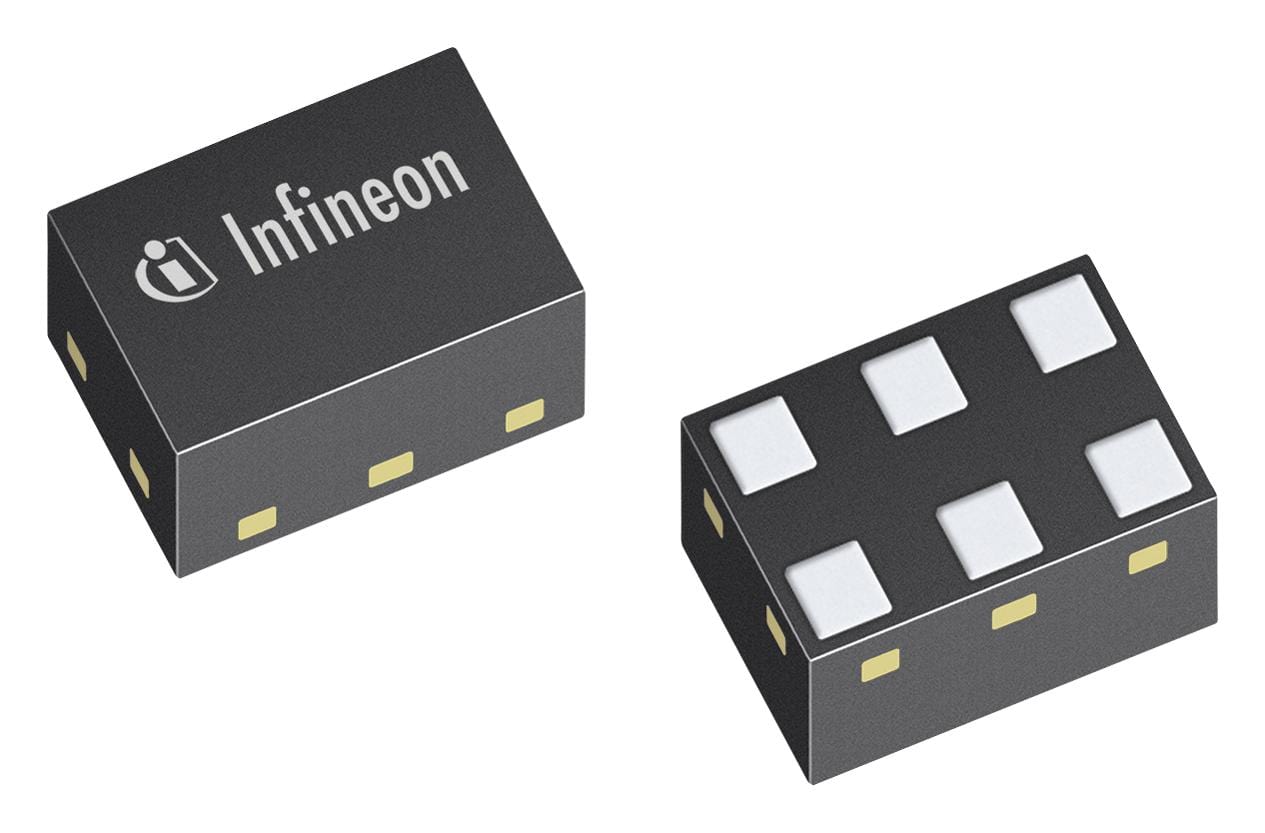 INFINEON RF Amplifiers BGA123N6E6327XTSA1 RF AMPLIFIER, 1.55 TO 1.615GHZ, TSNP-6 INFINEON 3680208 BGA123N6E6327XTSA1