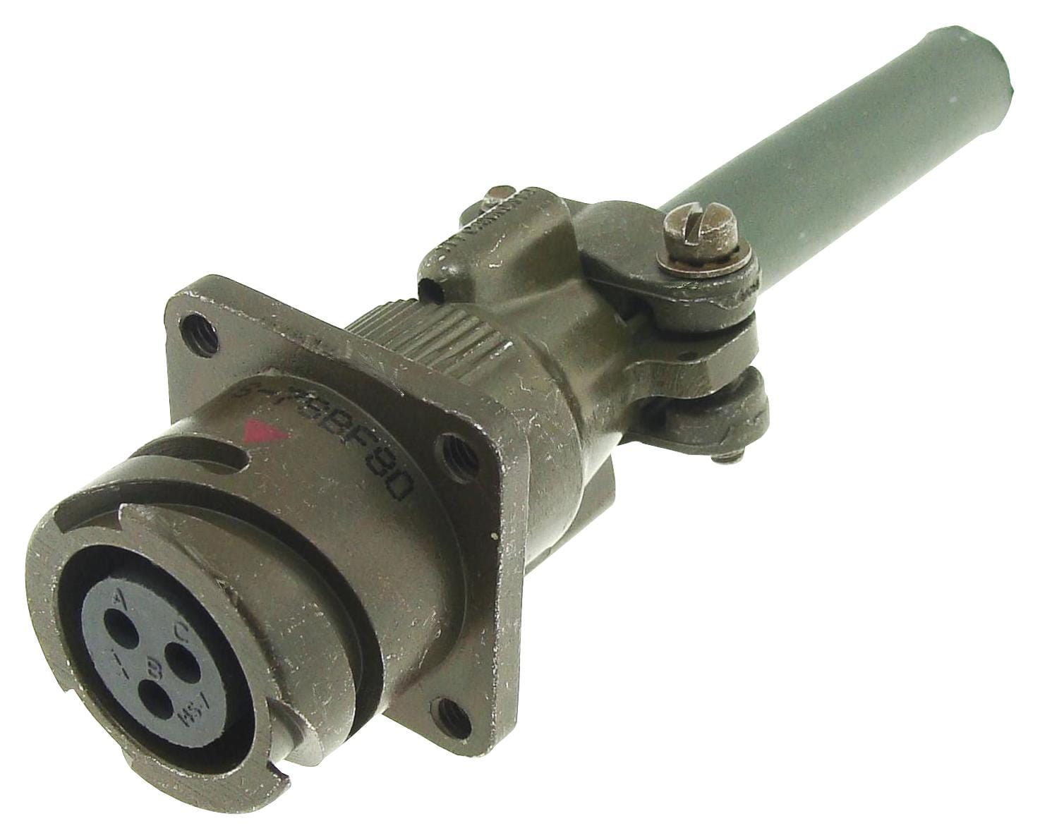 ITT CANNON MIL Spec Equivalent Circular CA3100E36-10SB06 CIRCULAR CONNECTOR, RCPT, 36-10, FLANGE ITT CANNON 2482504 CA3100E36-10SB06