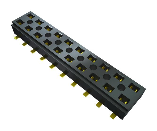 SAMTEC Board-to-Board CLT-107-02-F-D CONNECTOR, RCPT, 14POS, 2ROW, 2MM SAMTEC 2856388 CLT-107-02-F-D