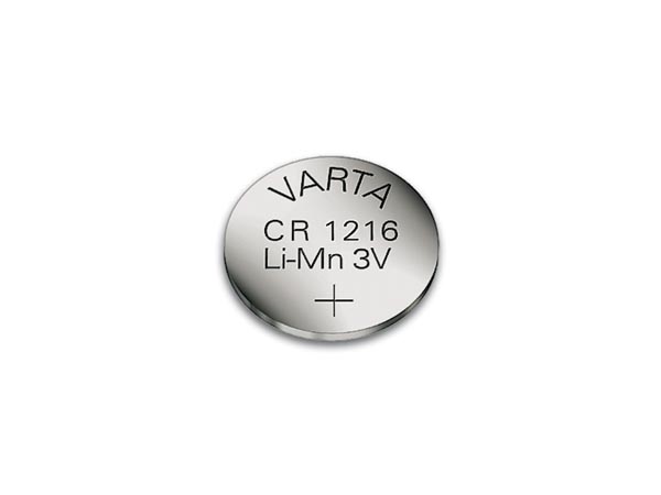 CR1216 LITHIUM 3 V - 25 mAh 6216.801.401 (1 st. / bl)