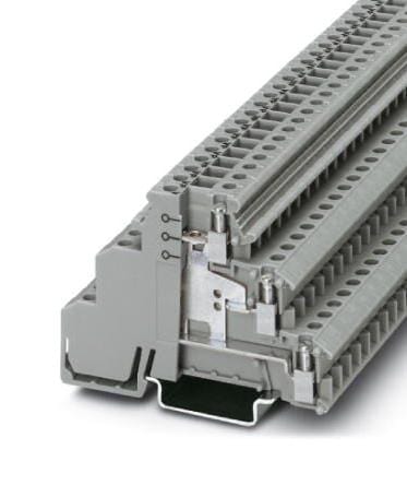 PHOENIX CONTACT DIN Rail Mount DIKD 1,5-PV SENSOR/ACTUATOR TB, 6WAY, 12AWG, GRY PHOENIX CONTACT 3240681 DIKD 1,5-PV