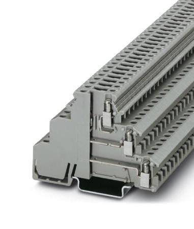 PHOENIX CONTACT DIN Rail Mount DIKD 1,5-TG SENSOR/ACTUATOR TB, 6WAY, 12AWG, GRY PHOENIX CONTACT 3240684 DIKD 1,5-TG