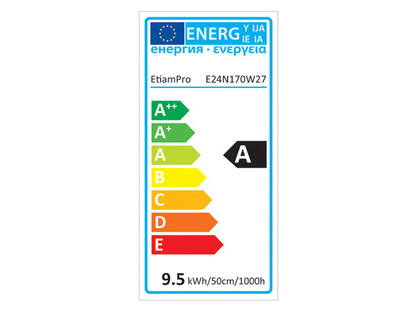 E24N170W27 FLEXIBELE LEDSTRIP - WIT 2700K - 240 LEDs/m - 5 m - 24 V - IP20 - CRI90