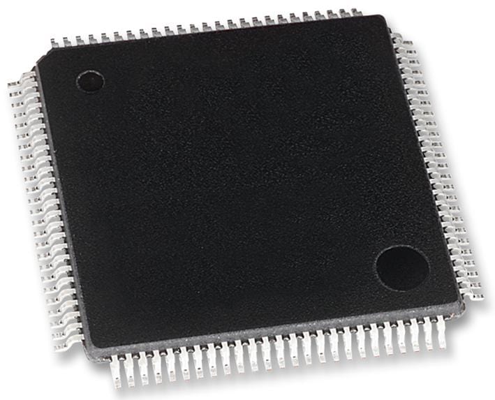 SILICON LABS Microcontrollers (MCU) - 32 Bit EFM32G280F128-QFP100T MCU, 32BIT, CORTEX-M3, 32MHZ, LQFP-100 SILICON LABS 2503899 EFM32G280F128-QFP100T