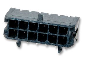 43045-2400 - Pin Header, Wire-to-Board, 3 mm, 2 Rows, 24 Contacts, Through Hole Right Angle - MOLEX