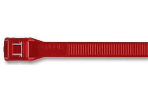 IT9100-CUV2 - Cable Tie, UV Weather Resistant, Nylon 6.6 (Polyamide 6.6), Red, 358 mm, 8.9 mm, 100 mm, 124 lb - PANDUIT