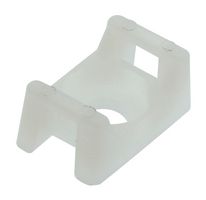 TM1S6-C - Cable Tie Mount, Low Profile, Screw, 3.7 mm, Natural, Nylon 6.6 (Polyamide 6.6), 13 mm, 8 mm - PANDUIT