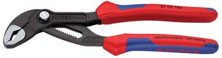 87 02 180 - 180mm HiTech Water Pump Pliers with Two-colour Dual Component Handles - KNIPEX
