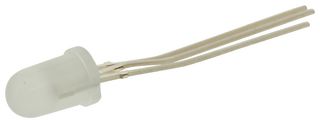 TLUV5300 - LED, Green, Red, Through Hole, Common Cathode, T-1 3/4 (5mm), 30 °, Round, R 30mA, G 30mA - VISHAY