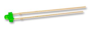 TLUG2401 - LED, Green, Through Hole, T-3/4 (1.8mm), 20 mA, 2.4 V, 565 nm - VISHAY