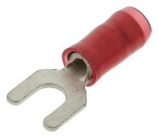 34080 - Fork / Spade Tongue Terminal, PIDG, 22AWG to 16AWG, 2.62 mm², M3.5, #6, Nylon (Polyamide) - AMP - TE CONNECTIVITY