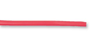 PVC-4-2-CL - Sleeving, Insulating, Flexible, PVC (Polyvinylchloride), Red, 4 mm, 100 m, 328 ft - MULTICOMP PRO