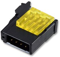 1473562-8 - Rectangular Power Connector, Yellow, 8 Contacts, RITS, Cable Mount, IDC / IDT, 2 mm, Plug - TE CONNECTIVITY