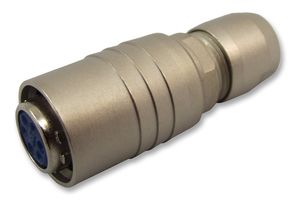 HR10-7P-6S(73) - Circular Connector, HR10 Series, Cable Mount Plug, 6 Contacts, Solder Socket, Brass Zinc Alloy Body - HIROSE(HRS)