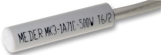 MK03-1A66B-500W - Reed Switch, MK03 Series, Cylindrical, SPST-NO, 10 W, 200 Vac/dc, 0.5 A, 10 to 15 AT - STANDEXMEDER