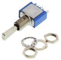5639A9 - Toggle Switch, On-Off-On, SPDT, Non Illuminated, 5000 Series, Panel Mount, 6 A - APEM