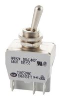 646H/2 - Toggle Switch, On-On, DPDT, Non Illuminated, 600H Series, Panel Mount, 15 A - APEM