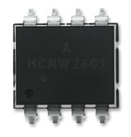 HCNW2601-300E - Optocoupler, Digital Output, 1 Channel, 5 kV, 10 Mbaud, Surface Mount DIP, 8 Pins - BROADCOM