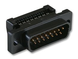 1658615-3 - D Sub Connector, DB15, Standard, Plug, AMPLIMITE HDF, 15 Contacts, DA, IDC / IDT - AMP - TE CONNECTIVITY