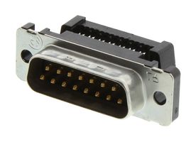 1658613-3 - D Sub Connector, DB15, Standard, Plug, AMPLIMITE HDF, 15 Contacts, DA, IDC / IDT - AMP - TE CONNECTIVITY