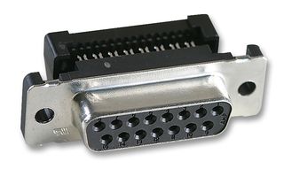 1658612-1 - D Sub Connector, DB37, Standard, Receptacle, AMPLIMITE HDF, 37 Contacts, DC, IDC / IDT - AMP - TE CONNECTIVITY