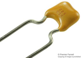 SR215C223KAR - Multilayer Ceramic Capacitor, 22000 pF, 50 V, ± 10%, Radial Leaded, X7R, 5.08 mm - KYOCERA AVX