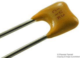 SR201C103KAR - Multilayer Ceramic Capacitor, 10000 pF, 100 V, ± 10%, Radial Leaded, X7R, 2.54 mm - KYOCERA AVX