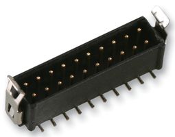 M80-8281042 - Pin Header, with Friction Latch, Board-to-Board, Wire-to-Board, 2 mm, 2 Rows, 10 Contacts - HARWIN