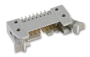 09 18 506 7914 - Pin Header, Short Latch, Wire-to-Board, 2.54 mm, 2 Rows, 6 Contacts, Through Hole, SEK 18 - HARTING