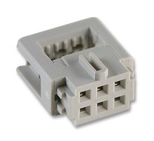 09 18 506 7803 - IDC Connector, Without Strain Relief, IDC Receptacle, Female, 2.54 mm, 2 Row, 6 Contacts - HARTING