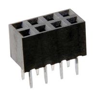 M22-7140442 - PCB Receptacle, Board-to-Board, 2 mm, 2 Rows, 8 Contacts, Through Hole Mount, M22 - HARWIN