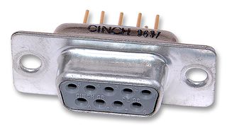 FDB-25SOL2T2/1-LF - D Sub Connector, Filtered, Receptacle, 25 Contacts, DB, Solder - CINCH CONNECTIVITY SOLUTIONS