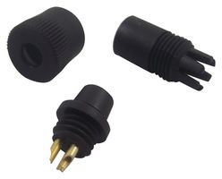 09 9748 70 03 - Circular Connector, 719 Series, Cable Mount Receptacle, 3 Contacts, Solder Socket - BINDER