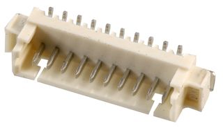 53398-1071 - Pin Header, Vertical, Signal, 1.25 mm, 1 Rows, 10 Contacts, Surface Mount Straight, PicoBlade 53398 - MOLEX