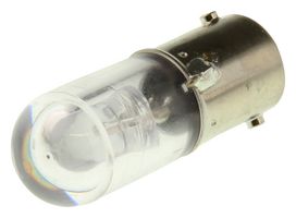 586-2406-205F - LED Replacement Lamp, Single-Chip, BA9s, White, T-3 1/4 (10mm), 412 mcd - DIALIGHT