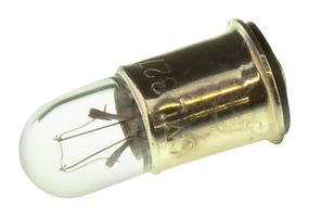 327 - Incandescent Lamp, 28 V, Midget Flange, T-1 3/4 (5mm), 0.34, 4000 h - CML INNOVATIVE TECHNOLOGIES