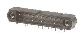 M80-5302042 - Pin Header, Dual in Line, Wire-to-Board, 2 mm, 2 Rows, 20 Contacts, Through Hole Right Angle - HARWIN