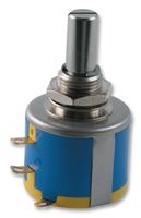 534B1502JC8872 - Rotary Potentiometer, Wirewound, 5 kohm, 10 Turns, Linear, 2 W, ± 5%, 534 - VISHAY