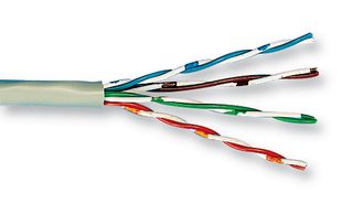 1583E - Networking Cable, Per M, Unscreened, Cat5e, 24 AWG, 0.2 mm², 1000 ft, 305 m - BELDEN