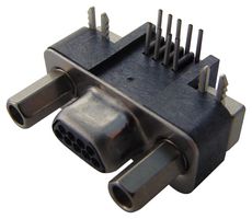 83611-9006 - D Sub Connector, Right Angle, Micro D, Plug, 83611, 9 Contacts, Solder - MOLEX