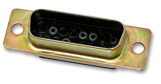 DAA15P-K87-F0 - D Sub Connector Housing, 15 Ways, D Sub, DA, D*A, Plug, Steel Body - ITT CANNON