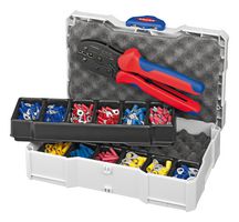 97 90 21 - Crimp Assortment with TANOS Mini-systainers and Crimping Tool - KNIPEX