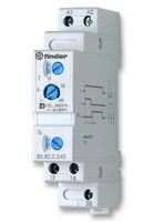 80.82.0.240.0000 - Time Delay Relay, 100 ms, 20 min, 80 Series, DPST-NO, 6 A - FINDER