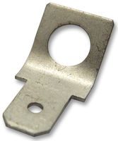 PC1L25004LT - PCB Terminal, 6.35mm x 0.81mm, 0.25" x 0.032", Brass, 4.3 mm, Tin - MULTICOMP PRO